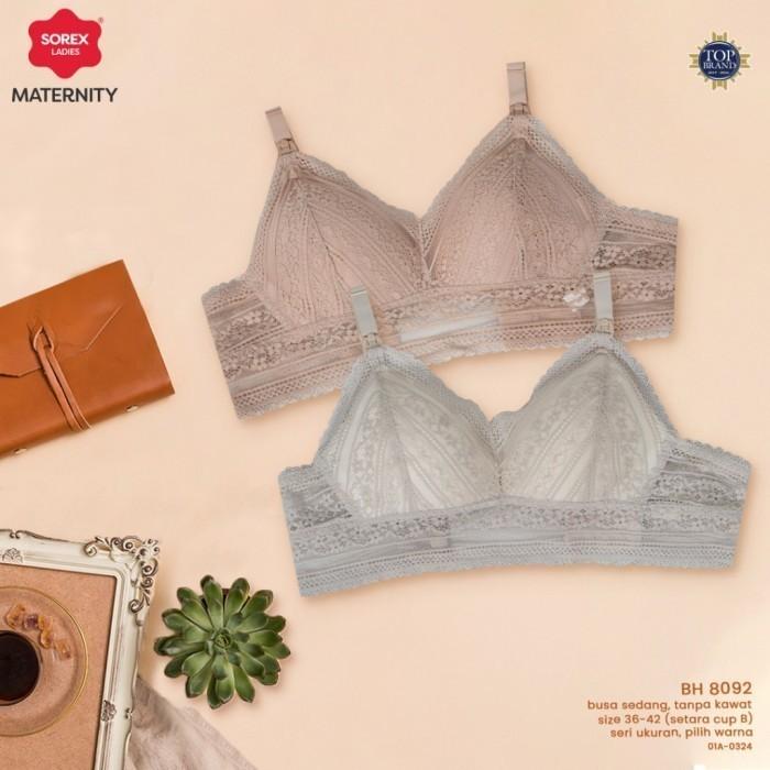 ANSRI 48 ID Sorex 8092 Bra BH Menyusui Tanpa Kawat Busa Sedang Kait 4
