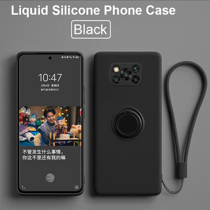 Magnetic Ring Holder Case For Xiaomi POCO X3 Pro NFC F2 Pro F3 M3