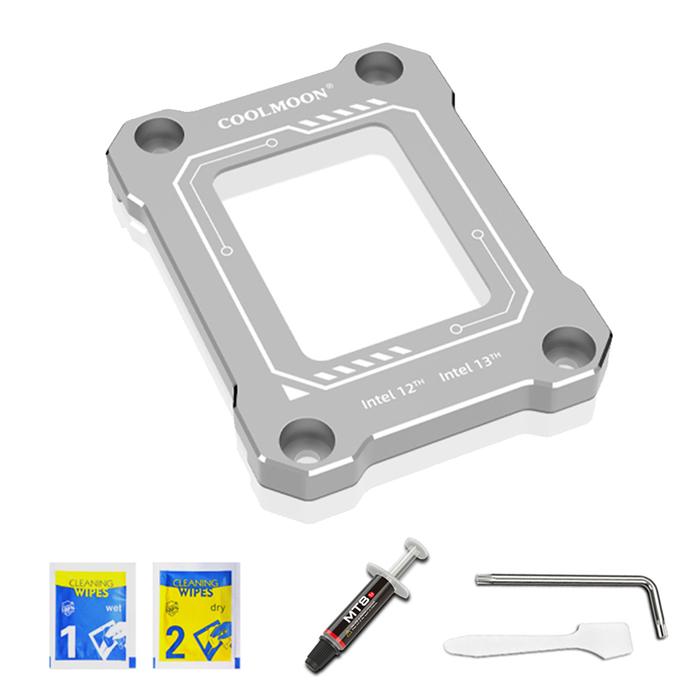 COOLMOON CPU Bracket Aluminum Alloy LGA1700-BCF CPU Correction Frame