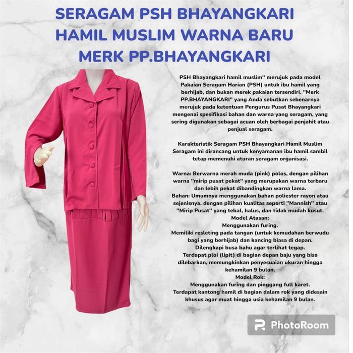 PSH BHAYANGKARI HAMIL MUSLIM TERBARU MERK PP.BHAYANGKARI