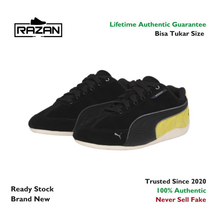 Puma Speedcat Scuderia Ferrari Black Speed Yellow 100% Authentic Original