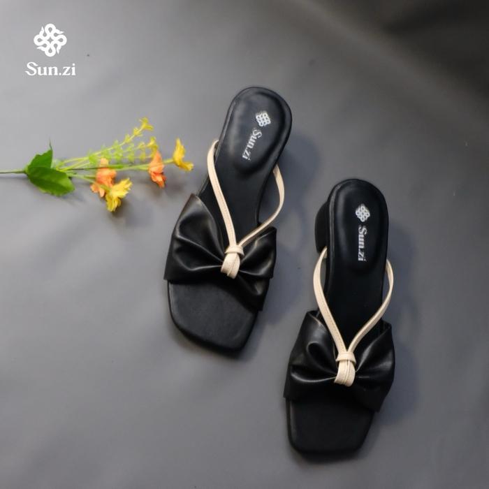 Sun.zi | zelia | sandal wedges hak 3 cm