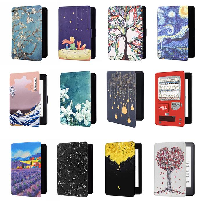 Waterproof Painted Matte Protective Case Skin for Amazon Kindle