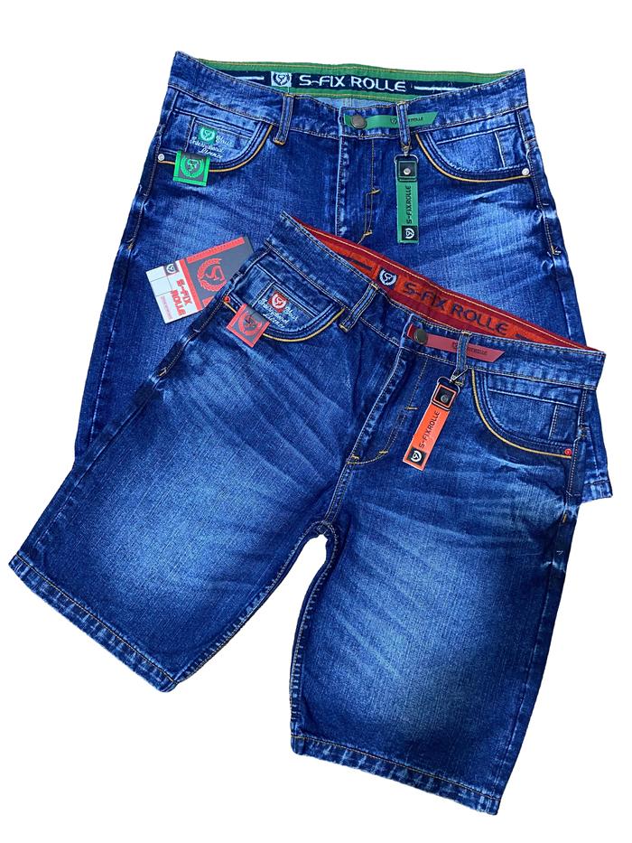 CELANA PENDEK PRIA NON STRET SFIX ROLLE REGULER FIT SIZE 28-33 Polos Santai Katun Nyaman Shorts Jean