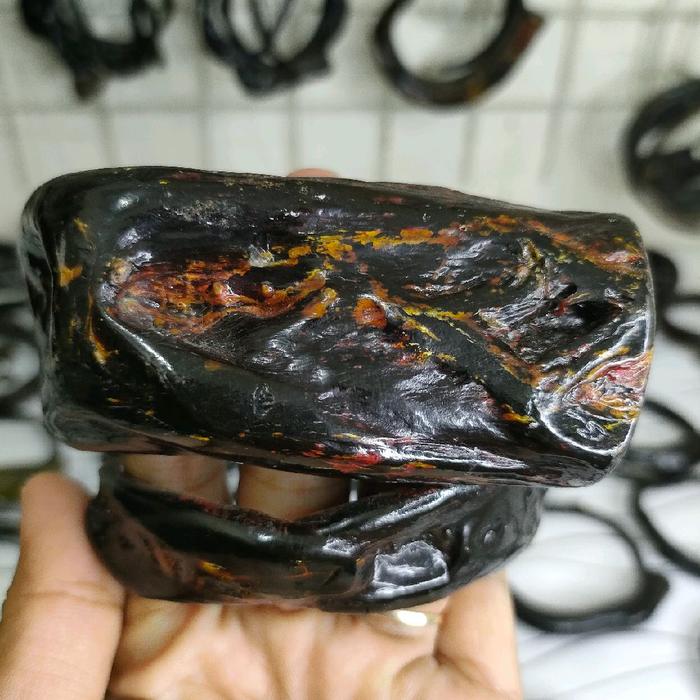 gelang akar Bahar merah size jumbo/gelang akar Bahar merah babon/Bahar merah babon