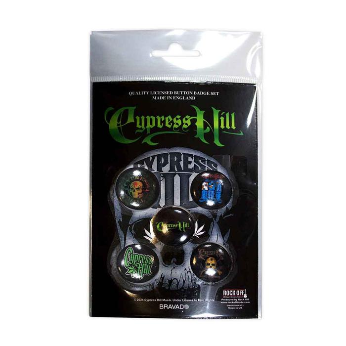 Cypress Hill - Logos Button Pack