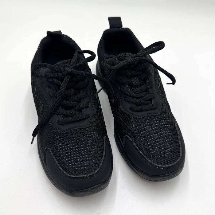 Laviola 5345 LSY - Sepatu Sneakers Sekolah Hitam