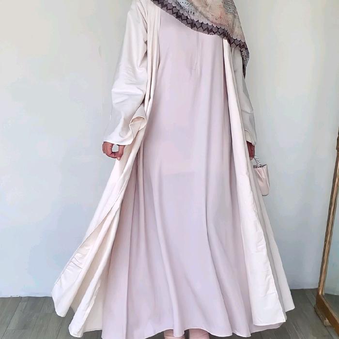 Ranna Set | Gamis set outer | Gamis Rayon Outer Linen