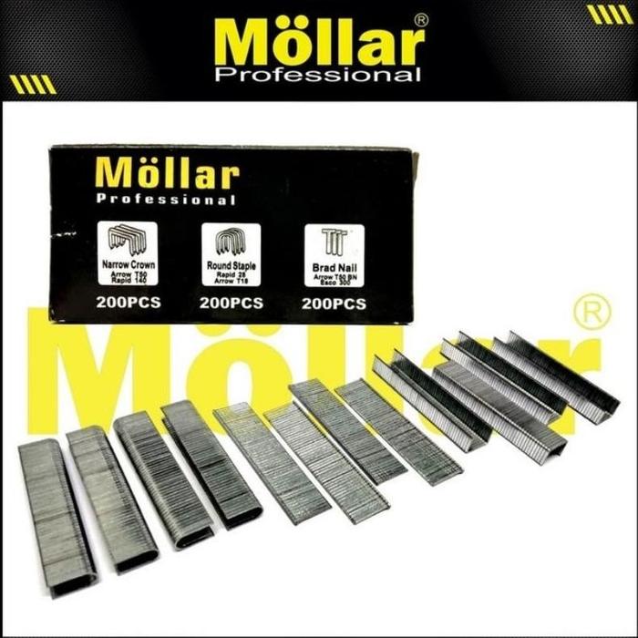 REFILL - Isi Staples Gun MOLLAR 3in1 3Way 4-14mm Paku Hekter Stapler / 3 in 1