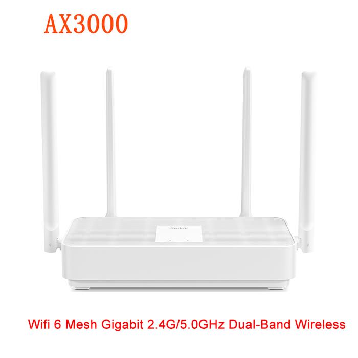 Xiaomi Redmi Router AX3000 Wifi 6 Mesh Gigabit 2.4G/5.0GHz Dual-Band