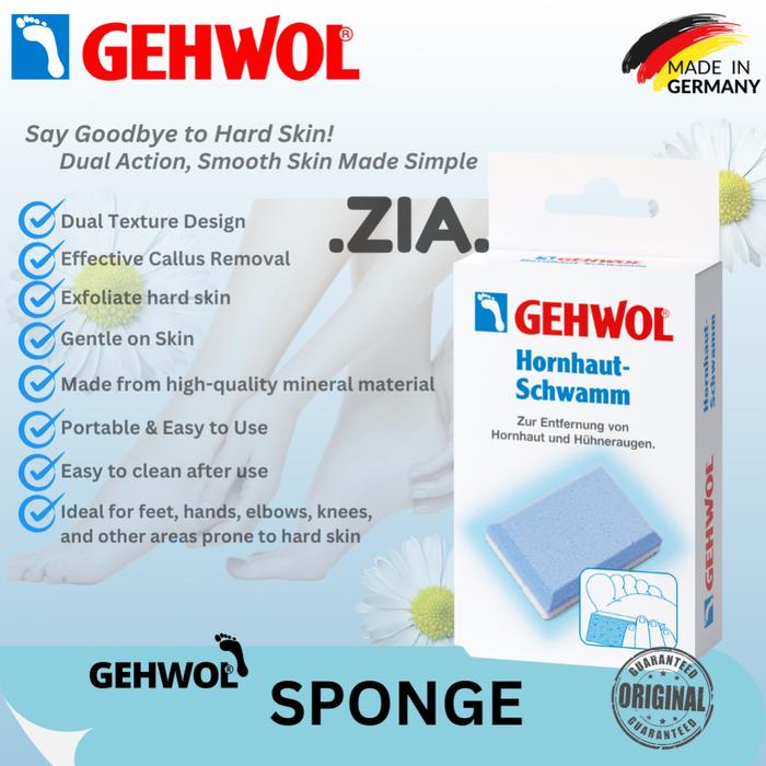 Germany Gehwol Sponge Schwamm Callus Kulit Kapalan Menebal Mata Kaki Batu Pedicure Manicure