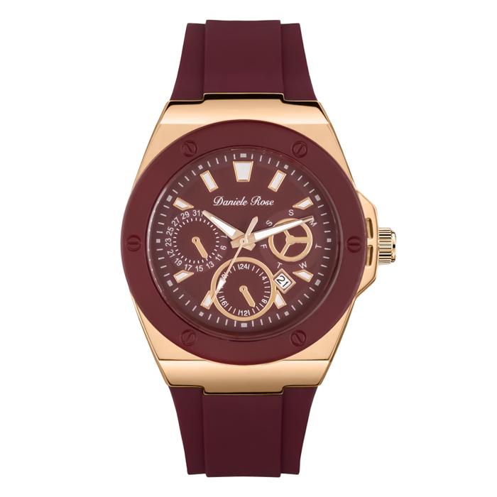 Jam Tangan Wanita Daniel Rose 6777 Rubber