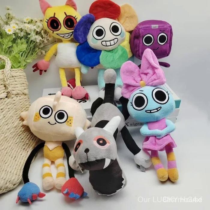 Dandy's World Boneka Mainan Mewah Dandy's World Plush Boneka Dandy's World Game Roblox Fuzzy Dolls B