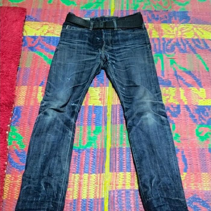 Wingman Denim Artikel Mandala 16oz Celana Jeans Pria dengan Desain Mandala dan Berat 16oz