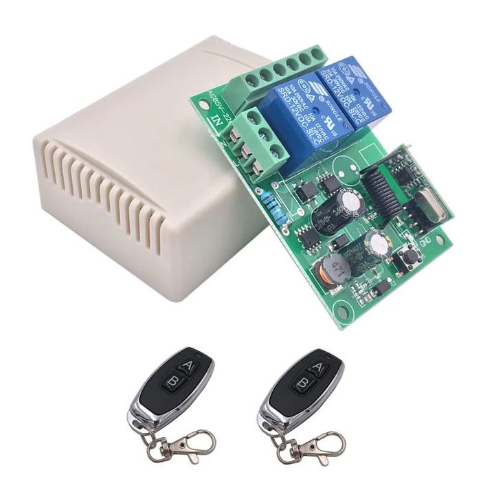 433Mhz Remote Control Switch Universal Remote AC 85V ~ 250V 110V 220V