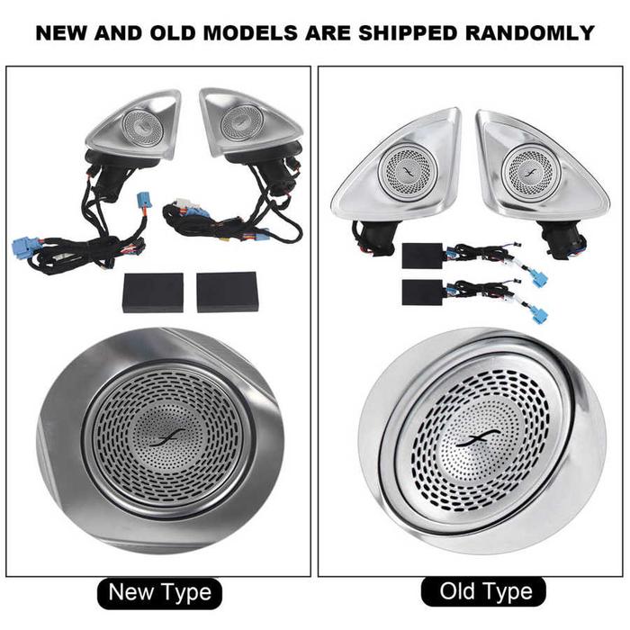 64 Color 4D Rotating Tweeter With LED Ambient Lighting Replacement