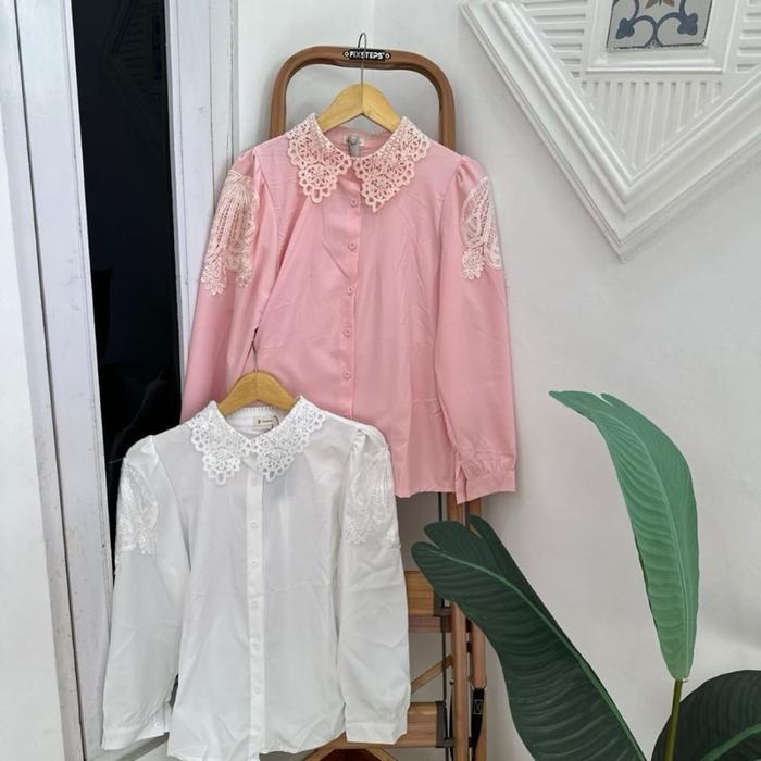 SLY - ATASAN SLY IMPORT PINK DAN WHITE TERBATAS