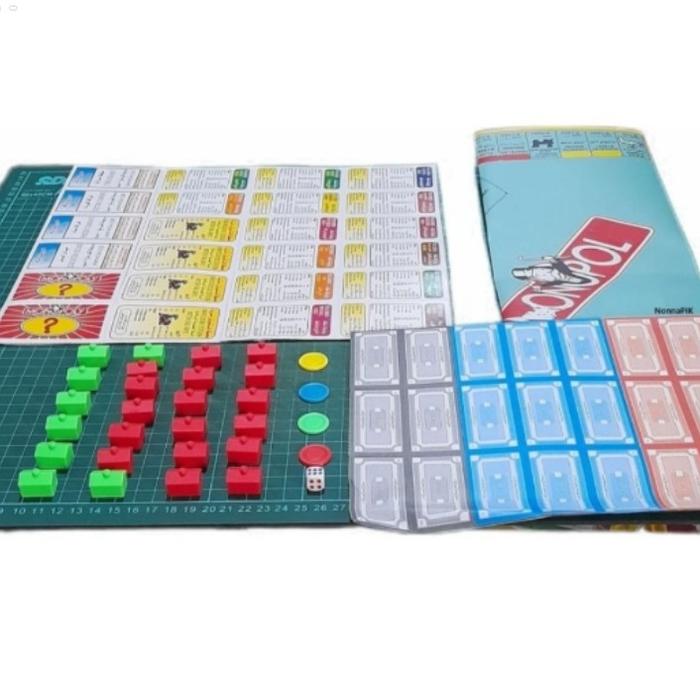 MAINAN GAMES MONOPOLI TRAVEL & GO