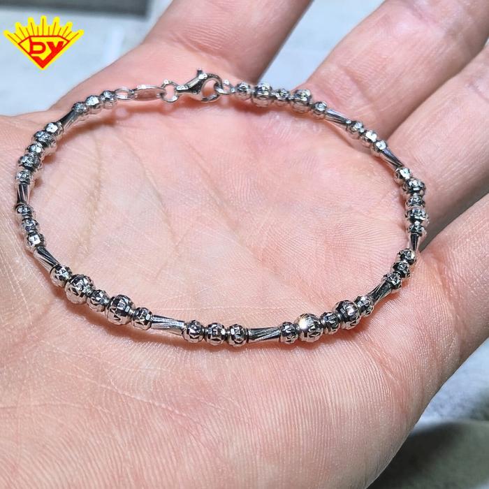 GELANG CHOKER EMAS PUTIH KADAR EMAS 750