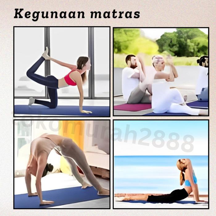 MATRAS YOGA TPE TERLENGKAP !! / MATRAS YOGA / MATRAS YOGA MAT !!