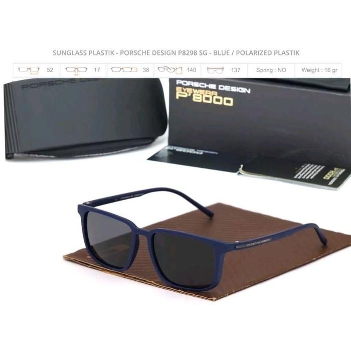 Ready...!! Produk baru | Kacamata | Kacamata Hitam Design P8298 8298 Kotak Premium Quality