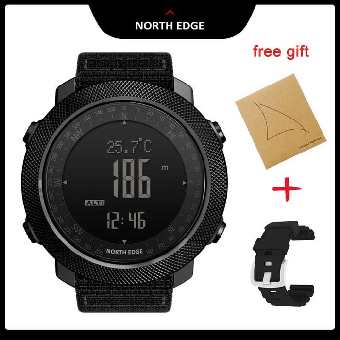 NORTH EDGE APACHE Men's Smart Watch Altimeter Barometer Compass
