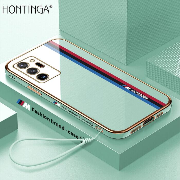 Hontinga Casing Ponsel Samsung Galaxy Note 20, Casing Karet Anti