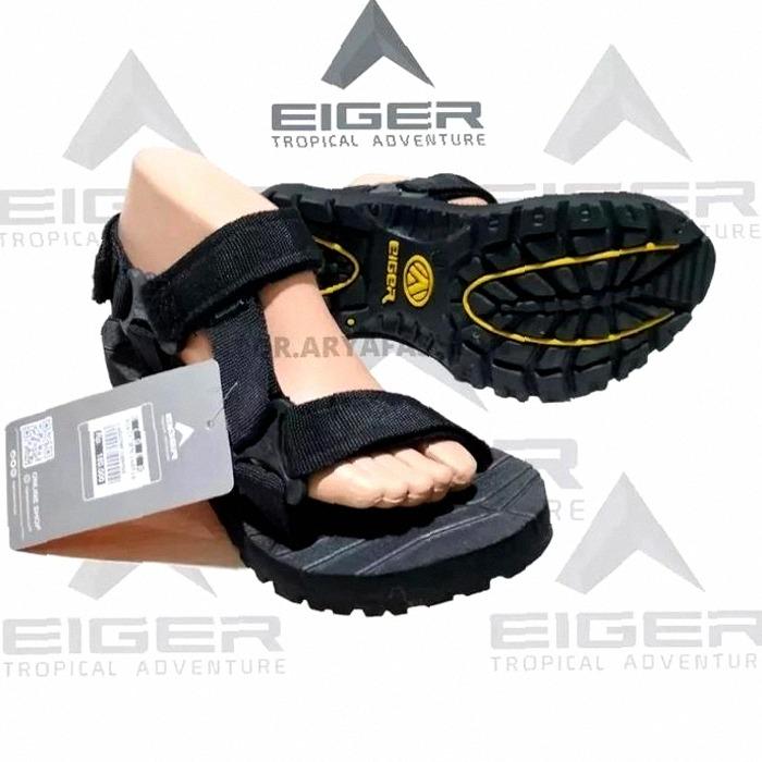 100%ORIGINAL SANDAL GUNUNG ADVENTURE SELOP HIKING SENDAL SLIDE JEPIT TALI BELAKANG SENDAL EIGER1989O