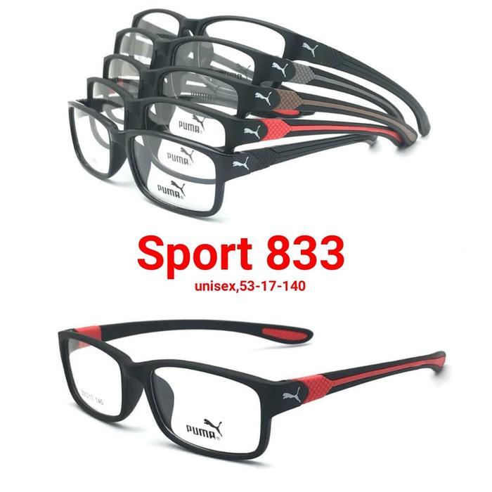 kacamata pria wanita kacamata sport 833 kacamata baca frame