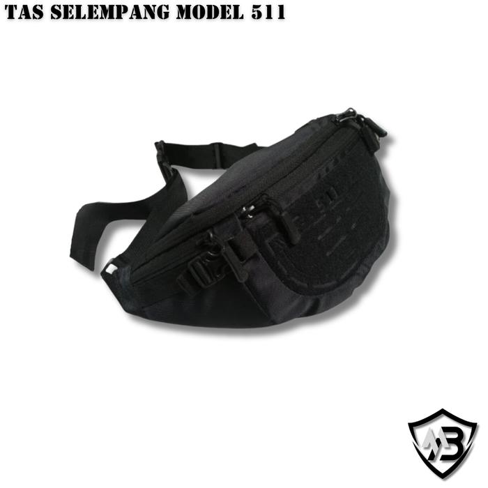 Tas pria selempang Model 511 / Tas Pinggang Waist Bag Import / Tas Pinggang Tactical Outdoor Tactica