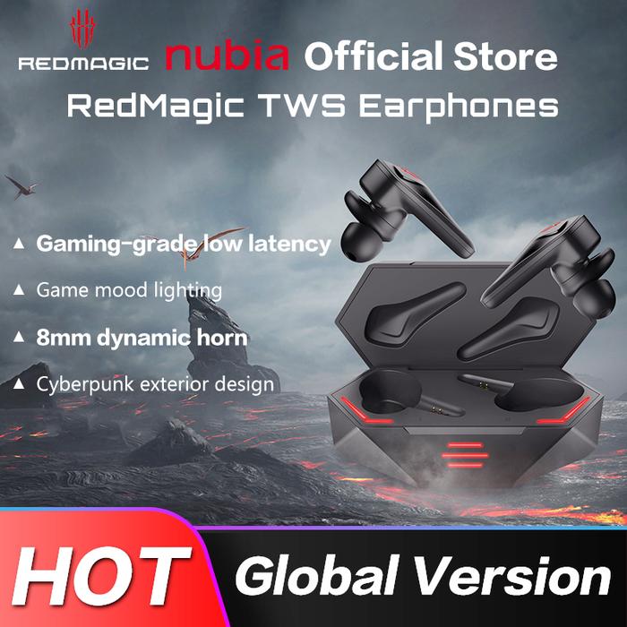 Global Version Original Nubia RedMagic TWS Gaming Earphones Wireless