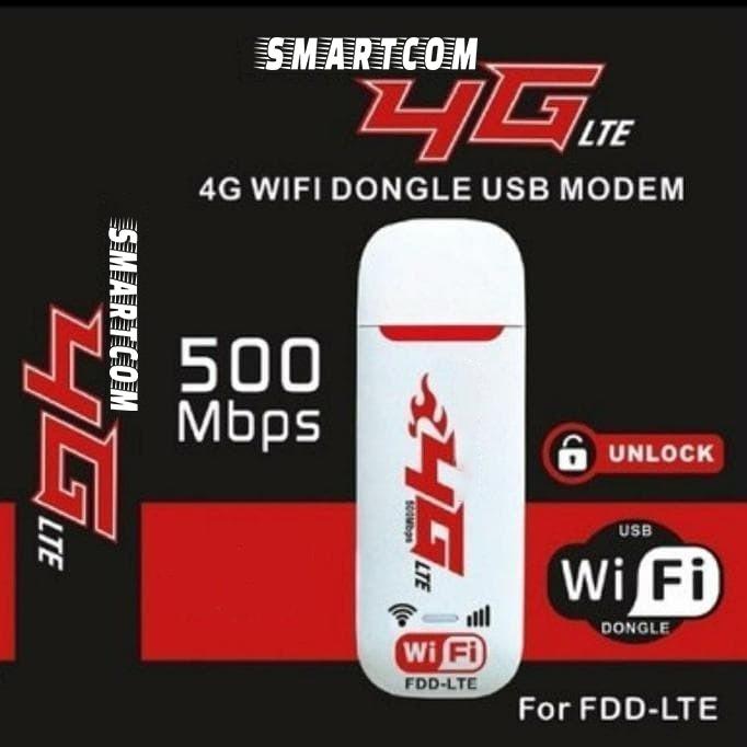 SMARTCOM ~ Modem SMARTCOM Wifi Mifi 4G LTE Modem USB 500mbps Unlock K5188