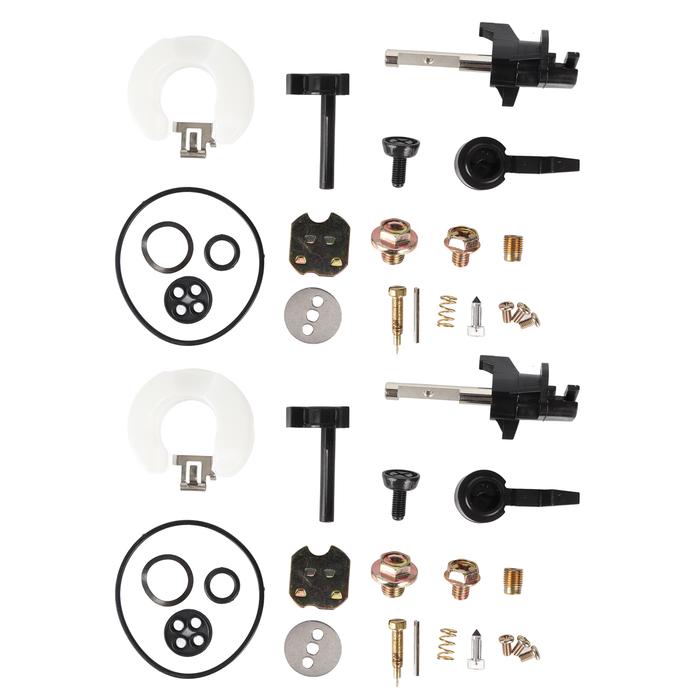 16010 ZE1 812 Rustproof 2 Sets Carburetor Rebuild Kit Rubber Metal
