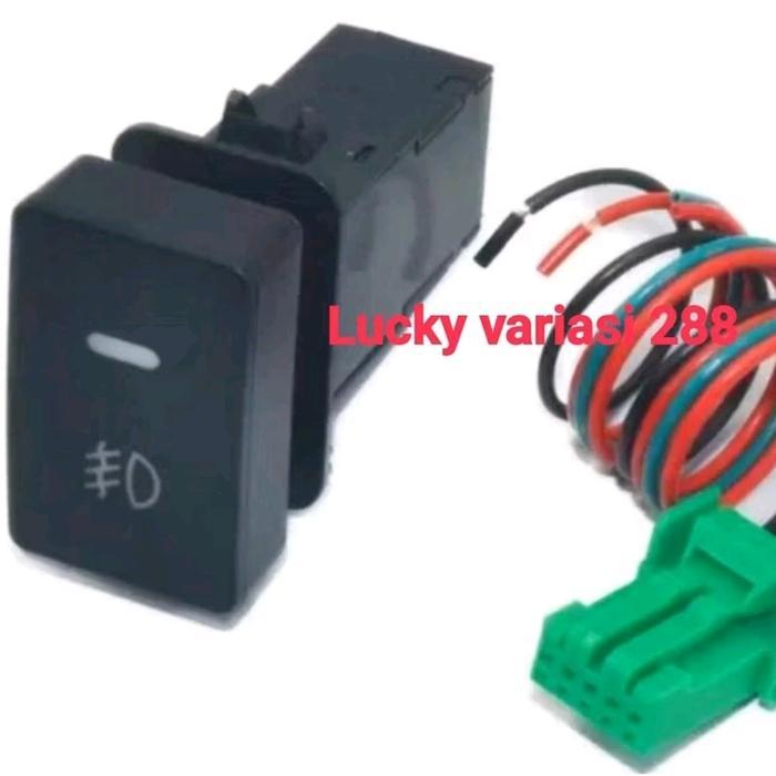 SWITCH SAKLAR TOMBOL FOG LAMP HONDA JAZZ BRIO MOBILIO FREED CITY CIVIC FERIO ACCORD CRV ODYSSEY SAKL