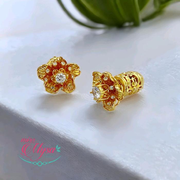 ANTING/SUBANG BUNGA CARNATION GOLD