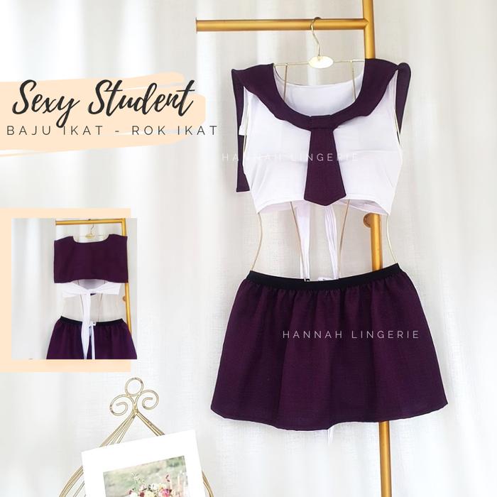 CLAIRE STUDENT S-9XL Kostum Lingerie Premium HannahLingerie Wanita, Hannah Lingerie Big Size Jumbo B