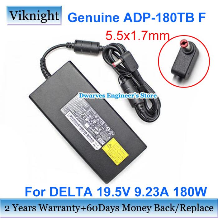 Original 180W DELTA ADP-180TB F 19.5V 9.23A AC Adapter H2FW071043K