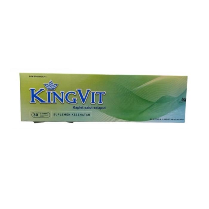 KINGVIT STRIP 10 TABLET ( SUPLEMEN PENYUBUR PRIA PROMIL )