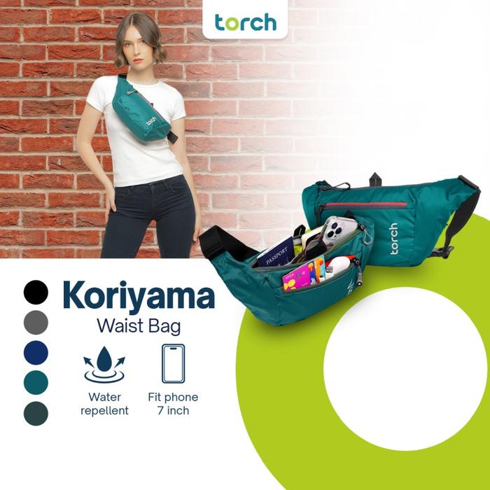 Torch koriyama tas Pinggang Selempang Unisex waist bag