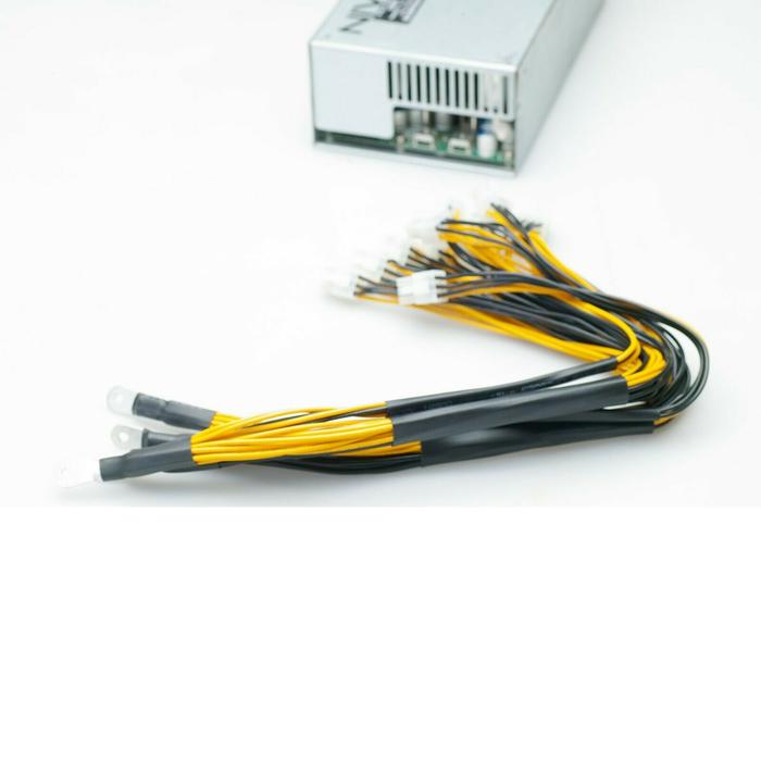 1 set 6 Pin PCIE Powers Connector for Bitmain Antminer APW7 L3 D3 PSU