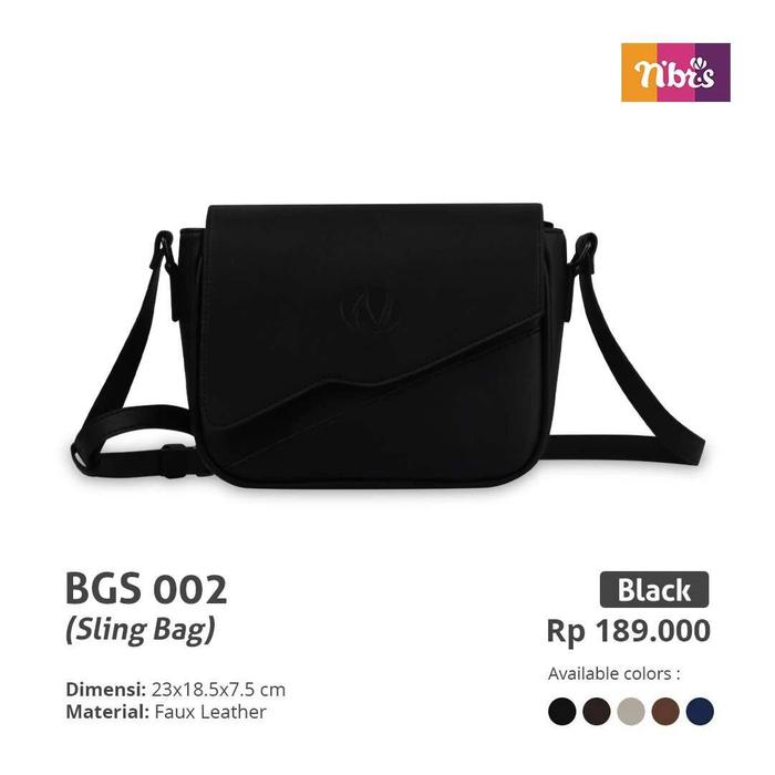 AS SELEMPANG NIBRAS BGS 002 / SLING BAG NBRS BGS 002 / TAS WANITA TERBARU