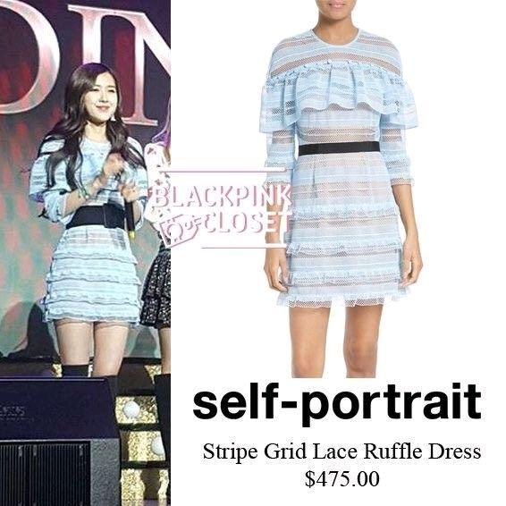 SELF PORTRAIT ruffle dress