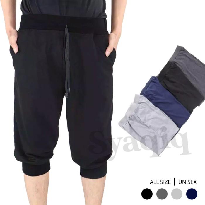 Pants 3/4 Celana Selutut Olahraga Gym Joing Badminton