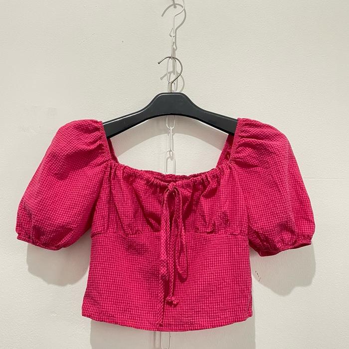 Blouse Premium Pink Cewek Atasan