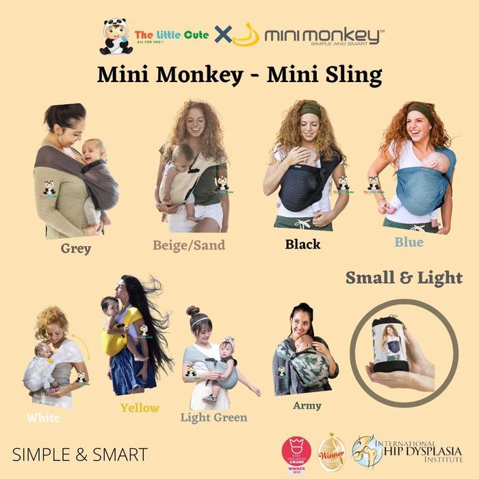 TERLARIS MINI MONKEY MINI SLING GENDONGAN INSTANT BAYI