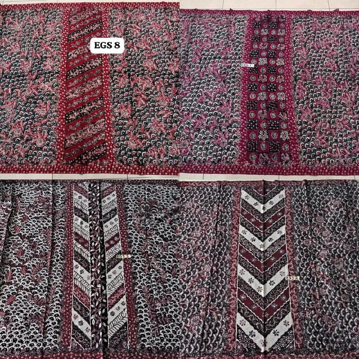 SARUNG JUMBO KODE EGJ & SARUNG STANDART KODE EGS MOTIF GUNUNG RINGGIT BATIK TULIS LASEM