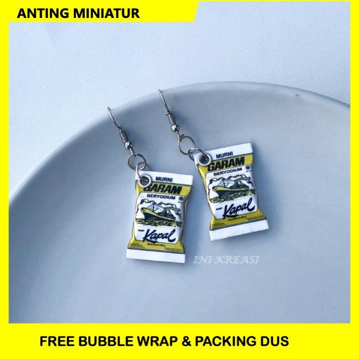 MINIATUR PRODUK ANTING GARAM CAP KAPAL