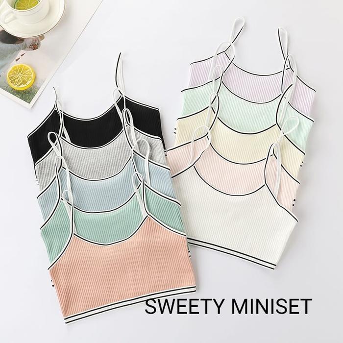 PREMIUM BAJUKIDDIE SWEETY MINISET ANAK REMAJA PEREMPUAN SD SMP SPORT BRA IMPOR