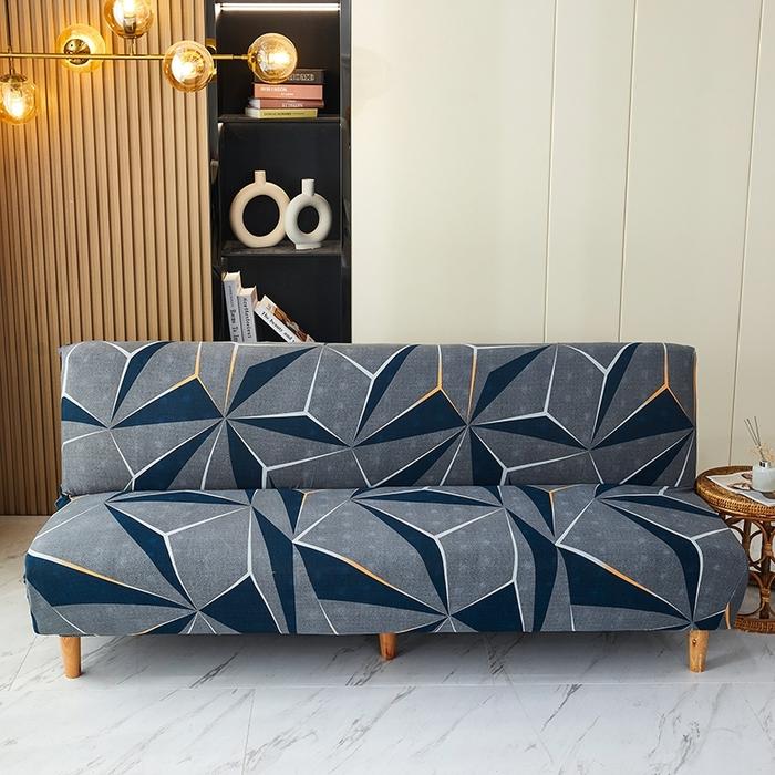 XXMake Elastic Cover Sofa Bed Penutup Sofa Sederhana Sarung Sofa Bed S M L Penutup Sofa Bed Nyaman