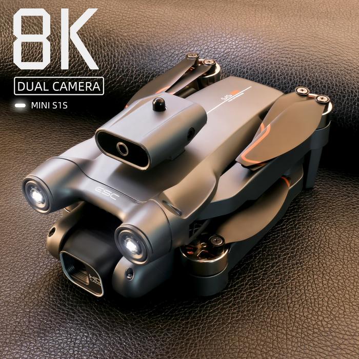 New S1S Mini Drone 8k Profesional 4K HD Camera Obstacle Avoidance
